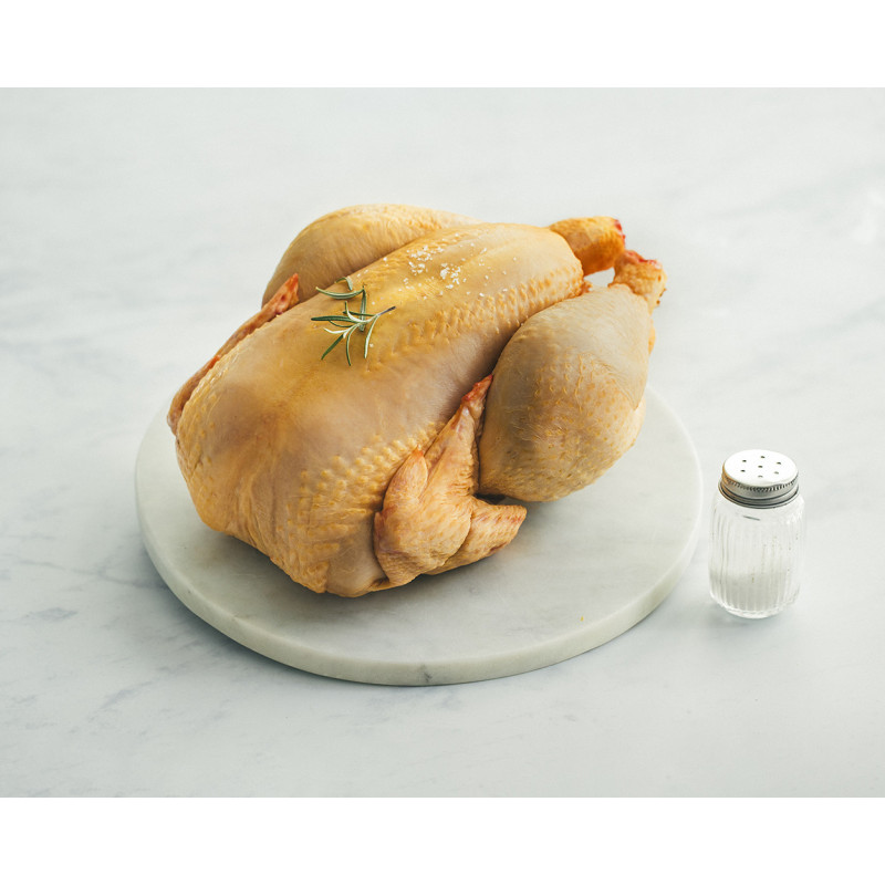 Chapon fermier jaune  Label Rouge