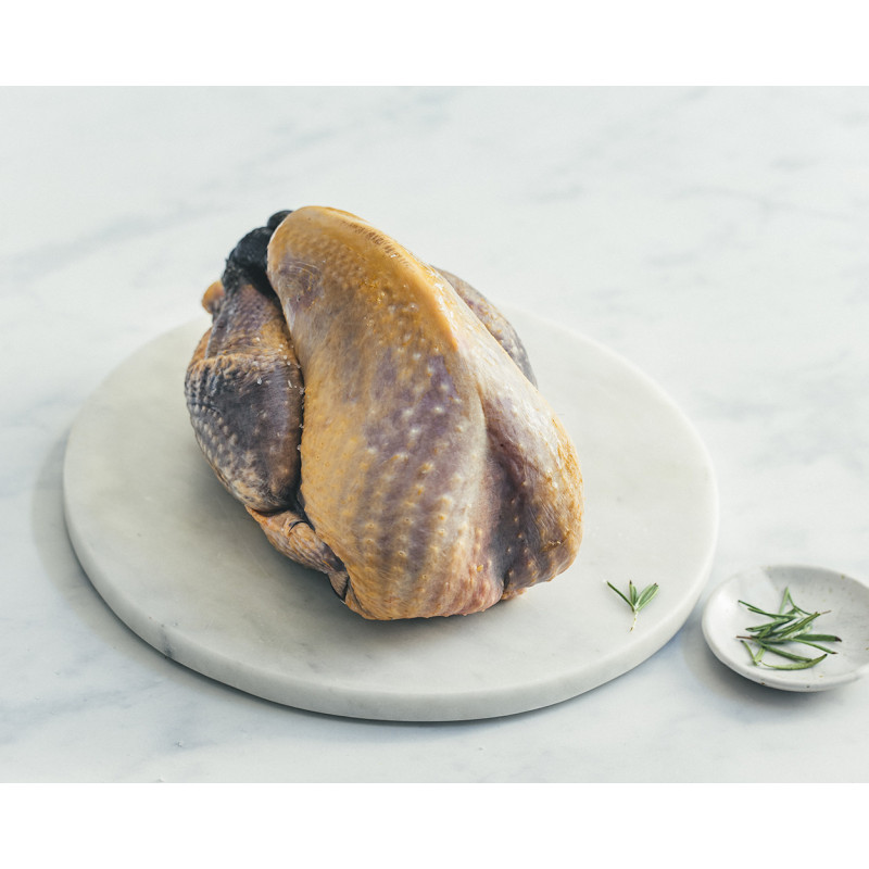 Pintade fermière de l'Ardèche Label Rouge 1,4kg environ
