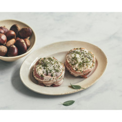 Paupiettes de chapon farcies aux marrons x2 300g environ