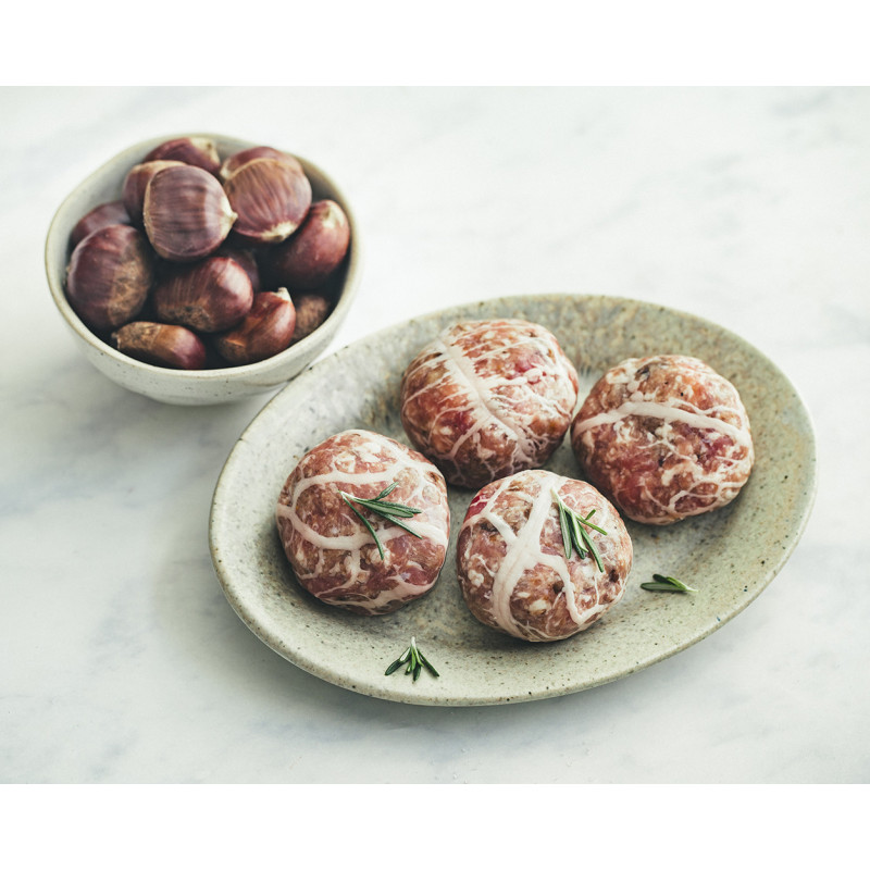 Bouchées de porc aux marrons 400g